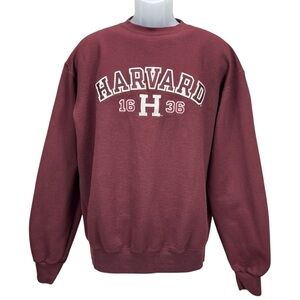 Harvard Champion Sweatshirt Men’s Large Maroon‎ Pullover Crewneck
